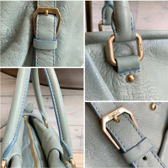 Authentic MCM 2-Way Embossed Shoulder/Handbag - Picture 5 of 14